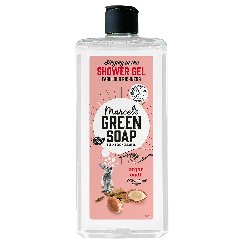 Shower Gel Argan & Oudh – Marcel's Green Soap [zakelijk]